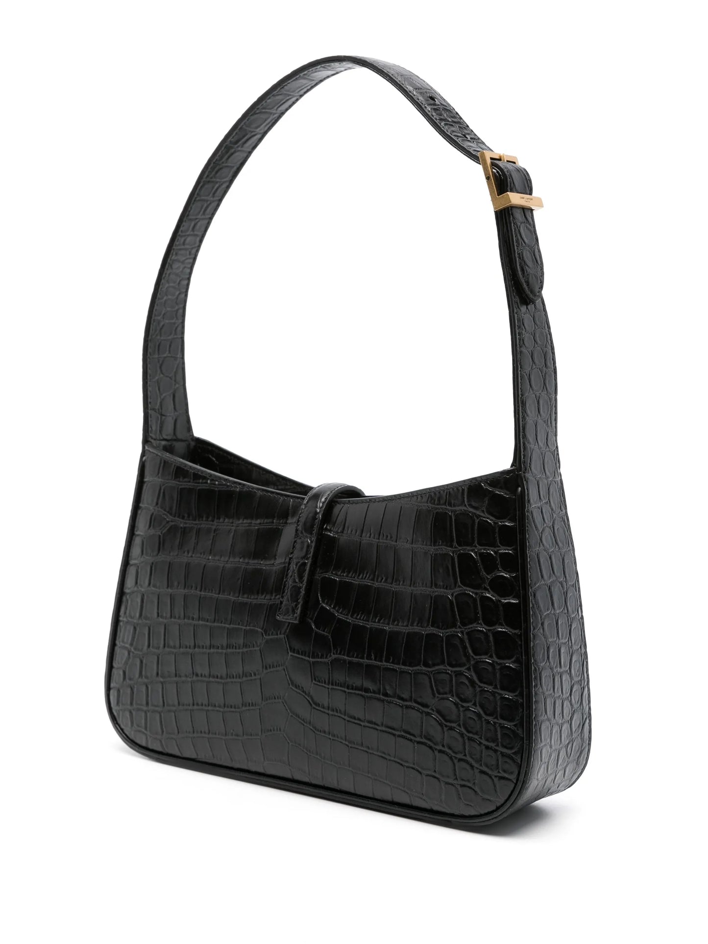 YSL 5A7 crocodile-effect shoulder bag