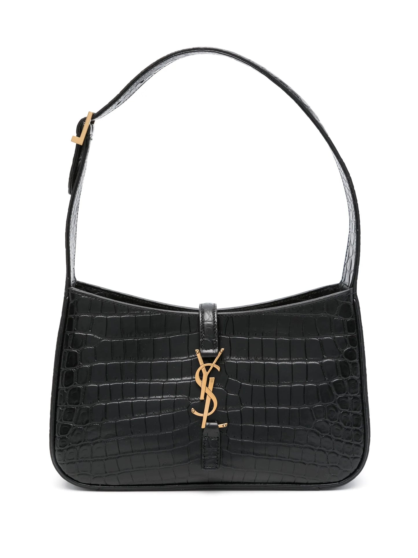 YSL 5A7 crocodile-effect shoulder bag