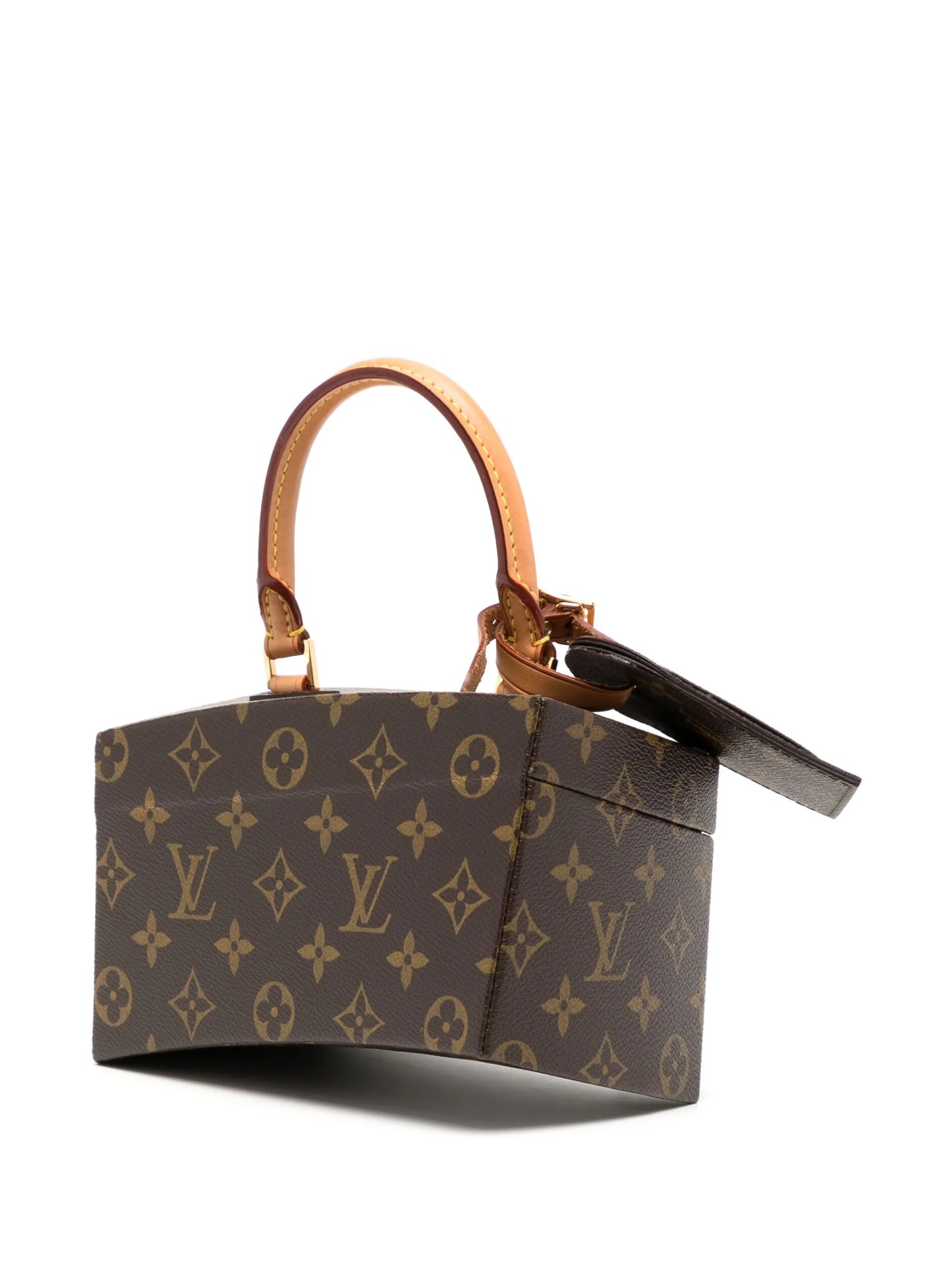 LV Monogram Twisted Box two-way handbag