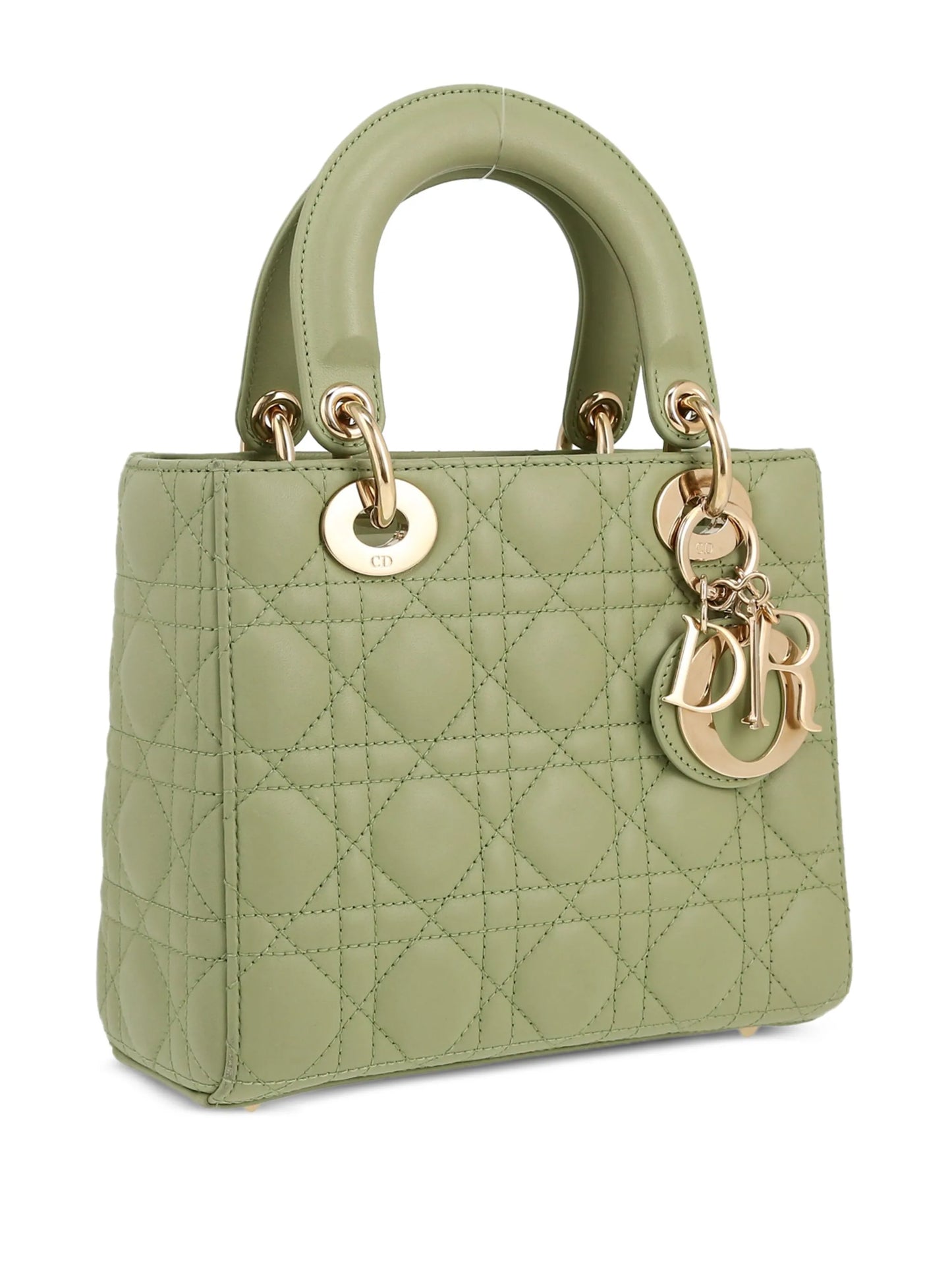 CHRISTIAN DIOR Cannage Lady Dior two-way handbag