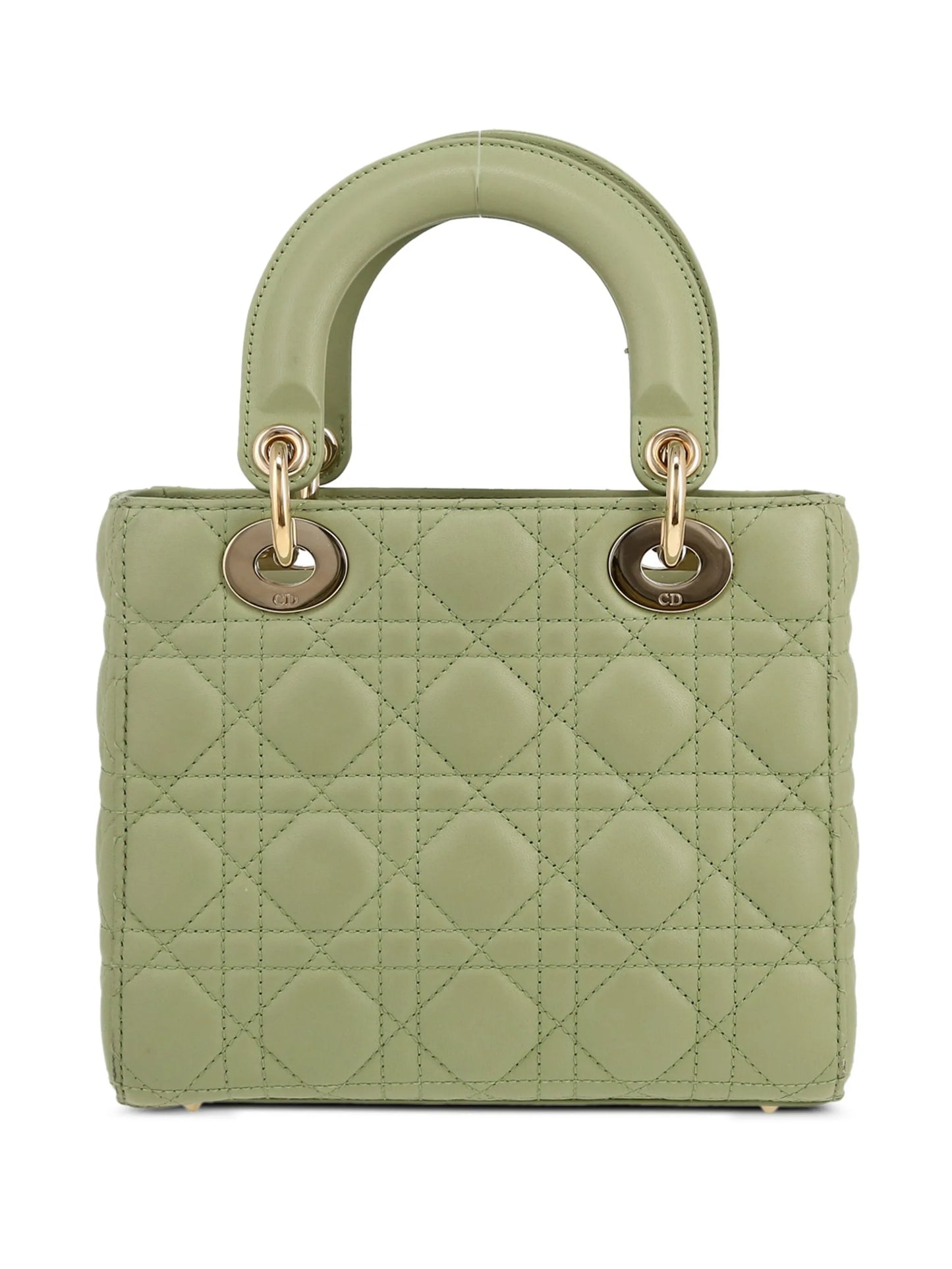 CHRISTIAN DIOR Cannage Lady Dior two-way handbag