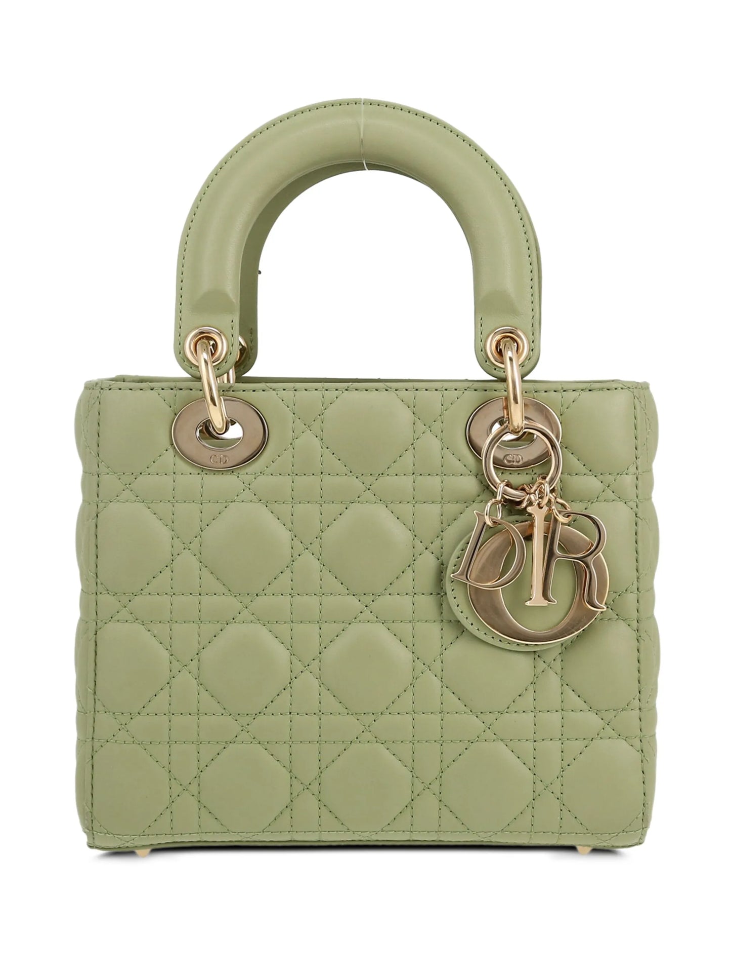 CHRISTIAN DIOR Cannage Lady Dior two-way handbag