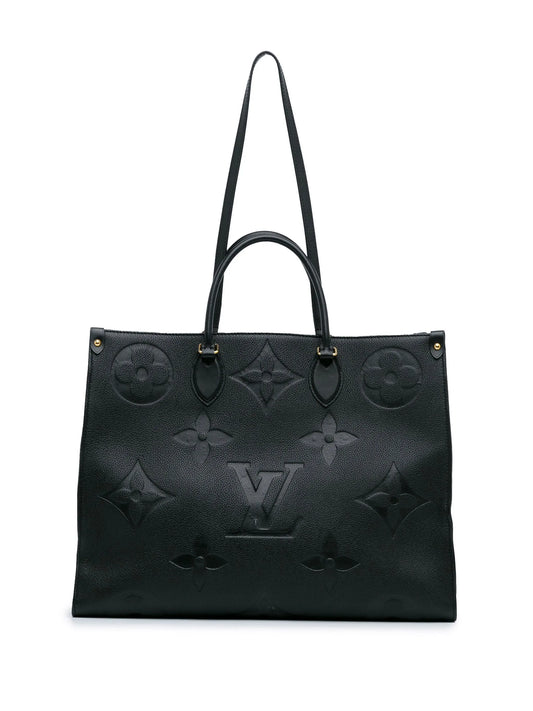 LV present Monogram Empreinte Onthego MM satchel