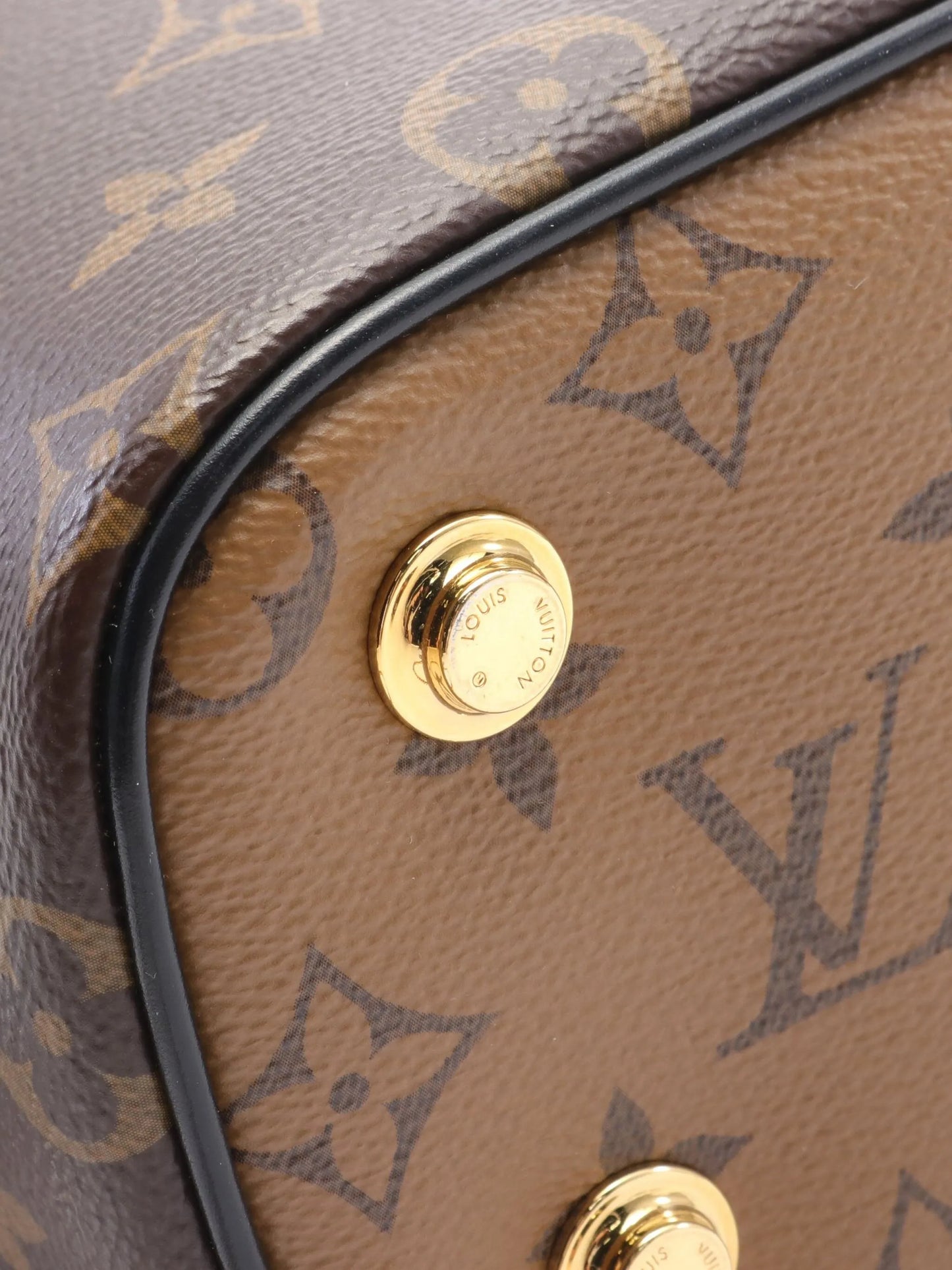 LV monogram vanity two-way handbag