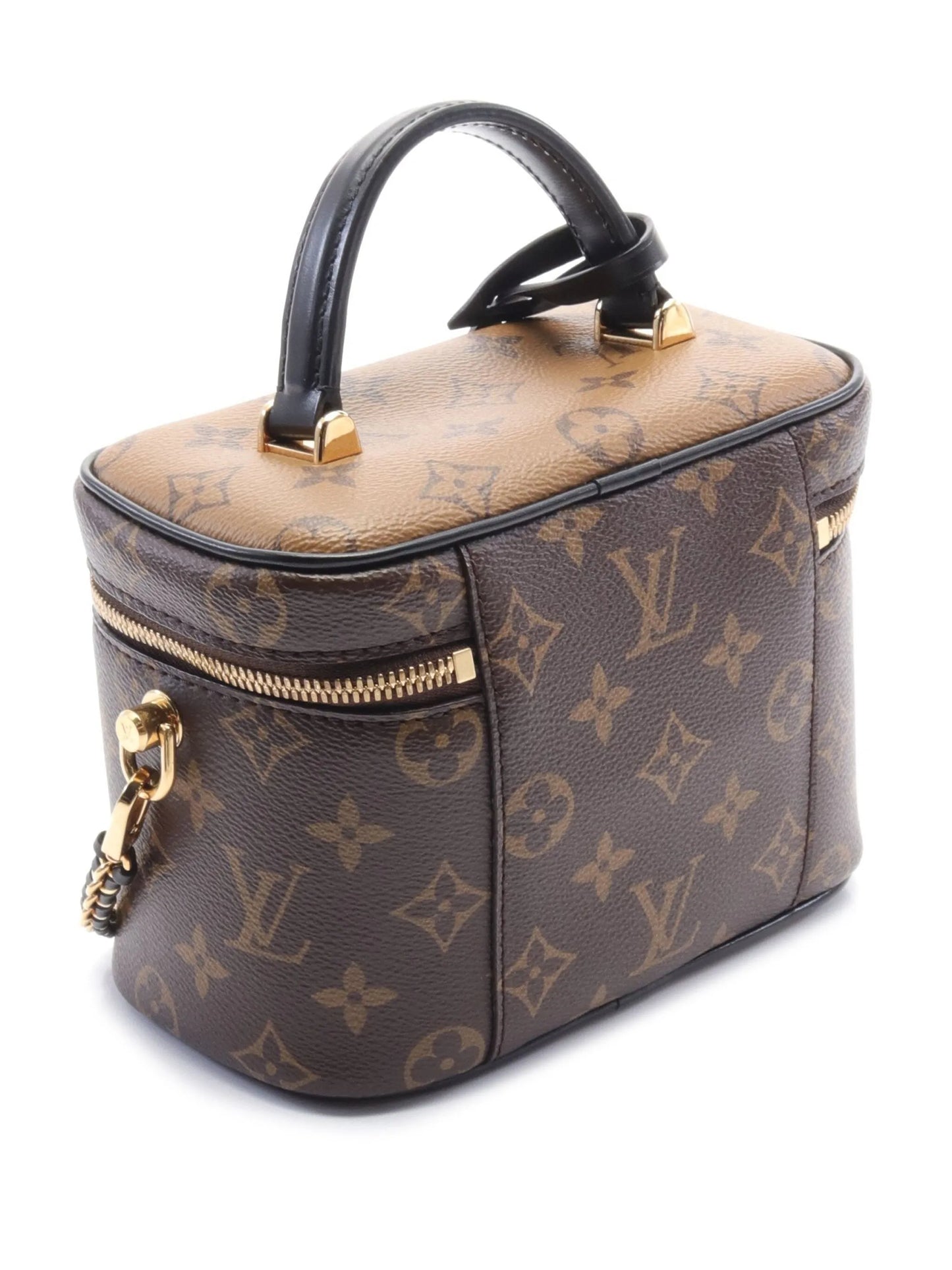 LV monogram vanity two-way handbag