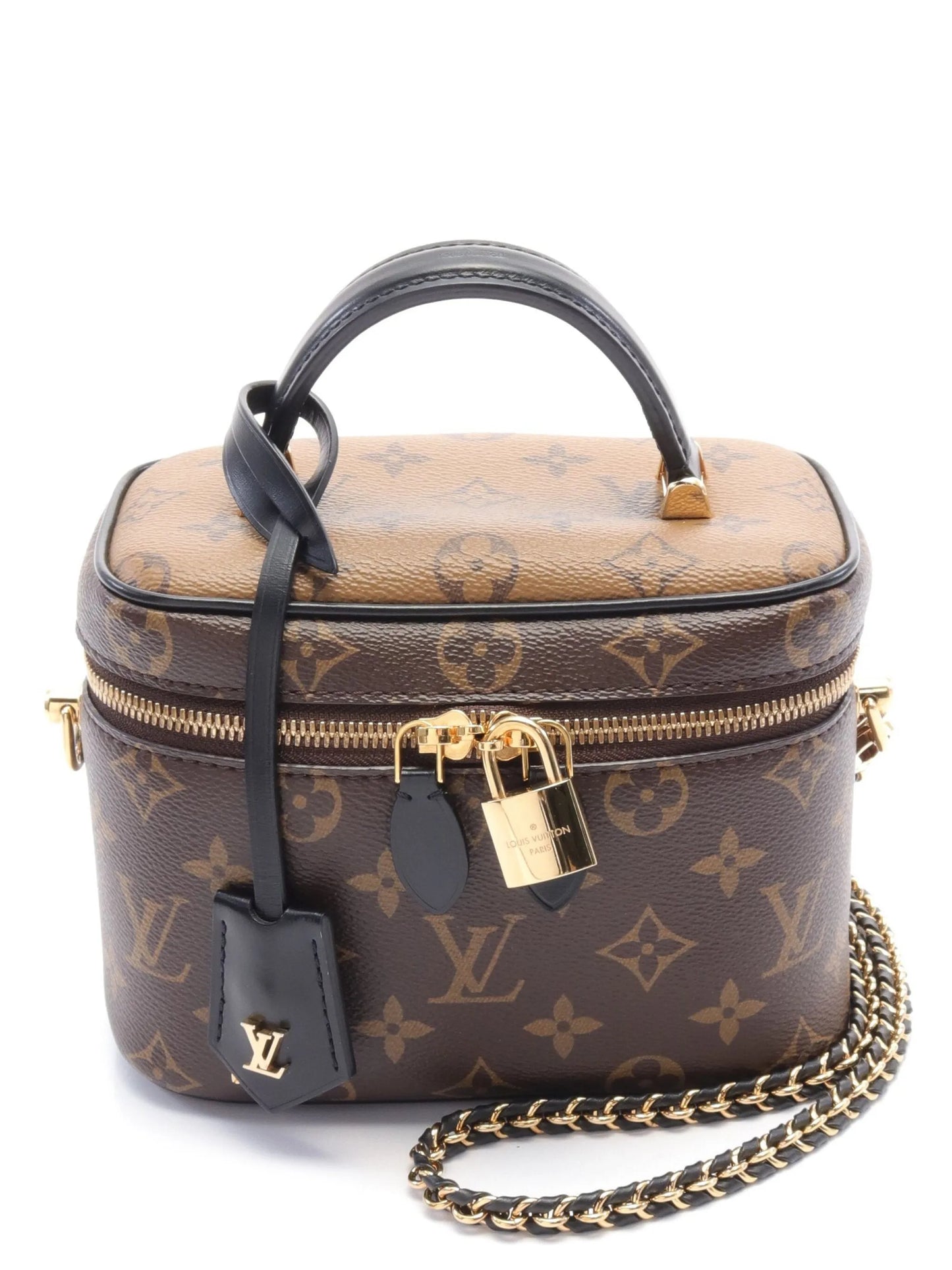 LV monogram vanity two-way handbag